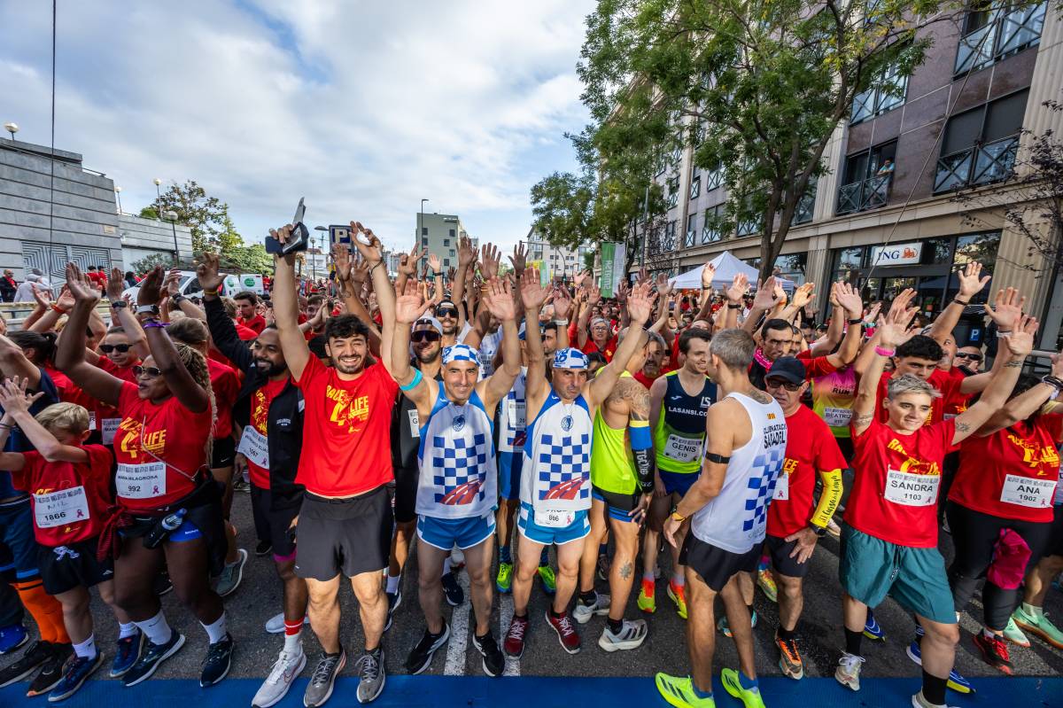 La quarta edició de la Race for Life - JUANMA PELÁEZ La quarta edició de la Race for Life