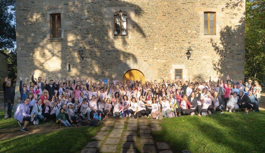 Més de 200 persones a la Caminada Solidària contra el Càncer de Sant Celoni