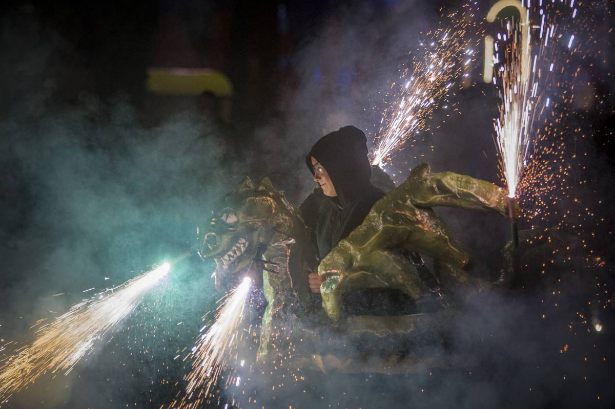 FOTOS | 42 aniversari del Drac i Bruixes de Can Boada