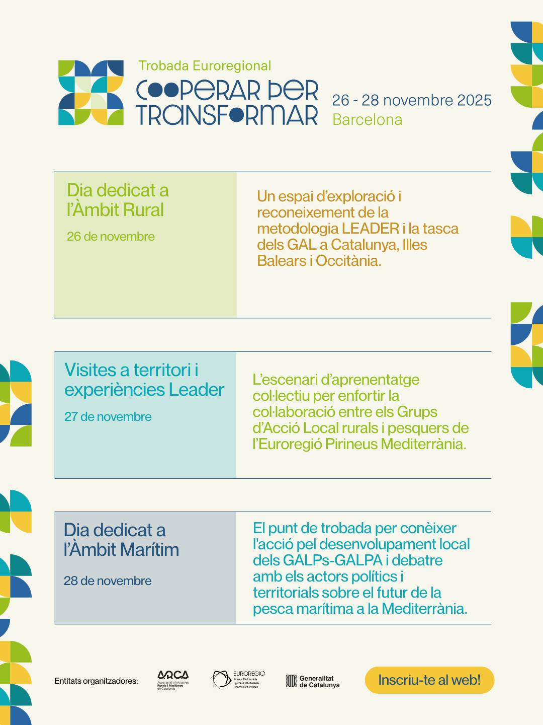 Cartell trobada Cooperar