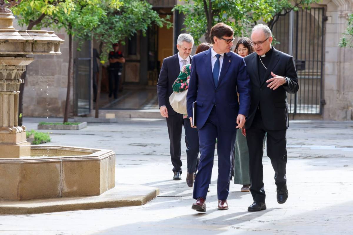 Illa mima la relació amb Montserrat amb plena sintonia amb l'abat