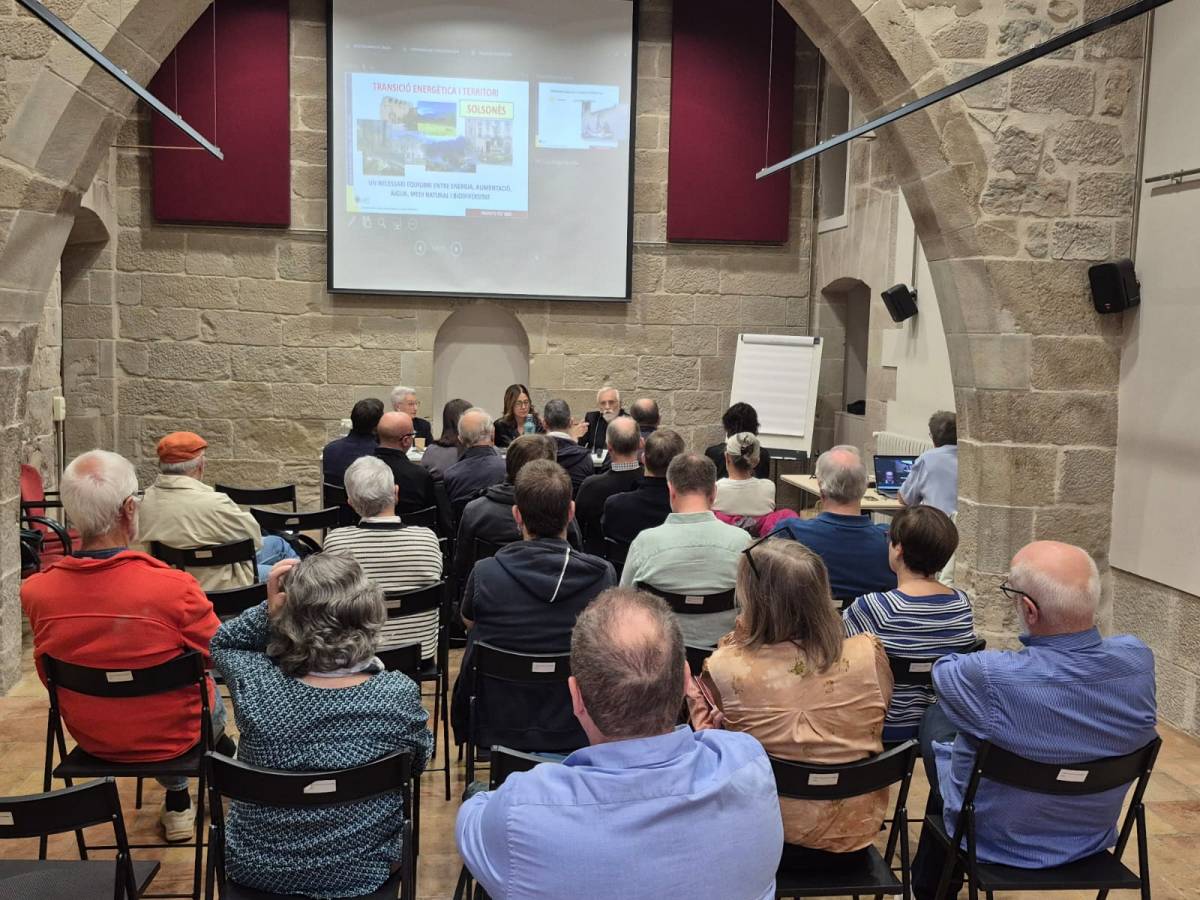 El Solsonès debat el seu futur energètic en el marc del projecte «Transició Energètica i Territori»