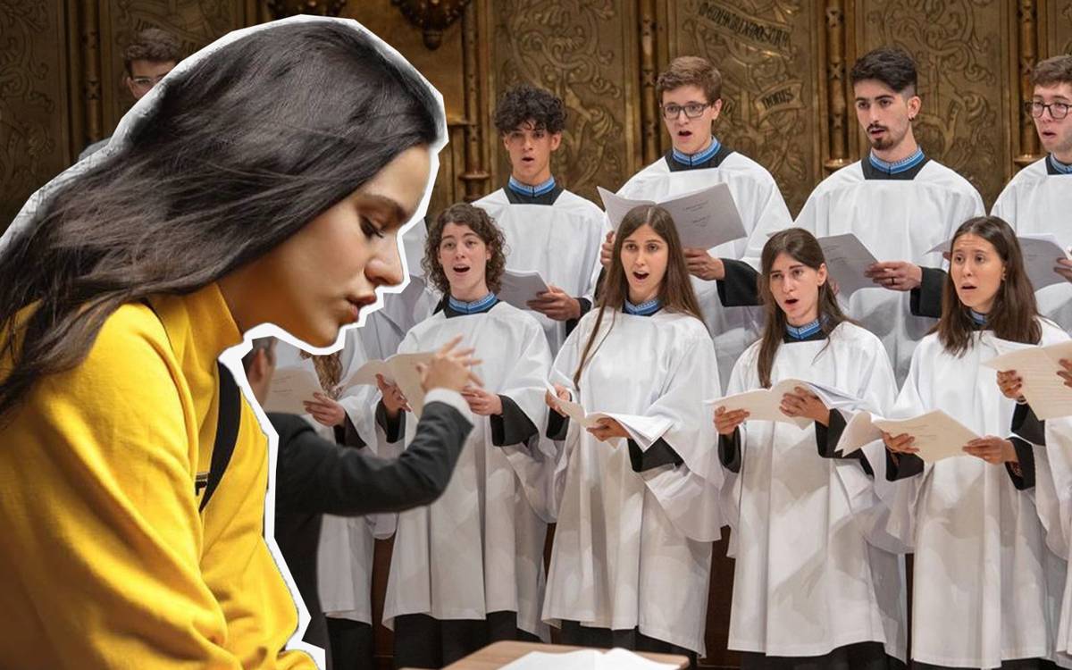 L'Escolania de Montserrat canta al nou disc de Rosalía