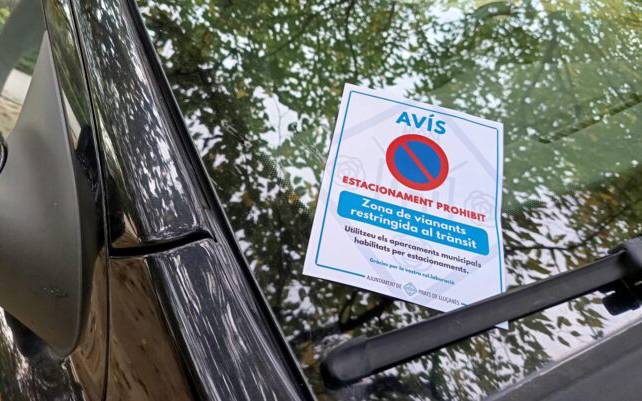 Prats de Lluçanès posa en marxa una campanya per pacificar la mobilitat al centre del poble