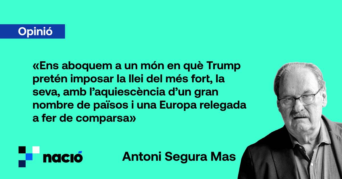 L'opinió d'Antoni Segura - Nació