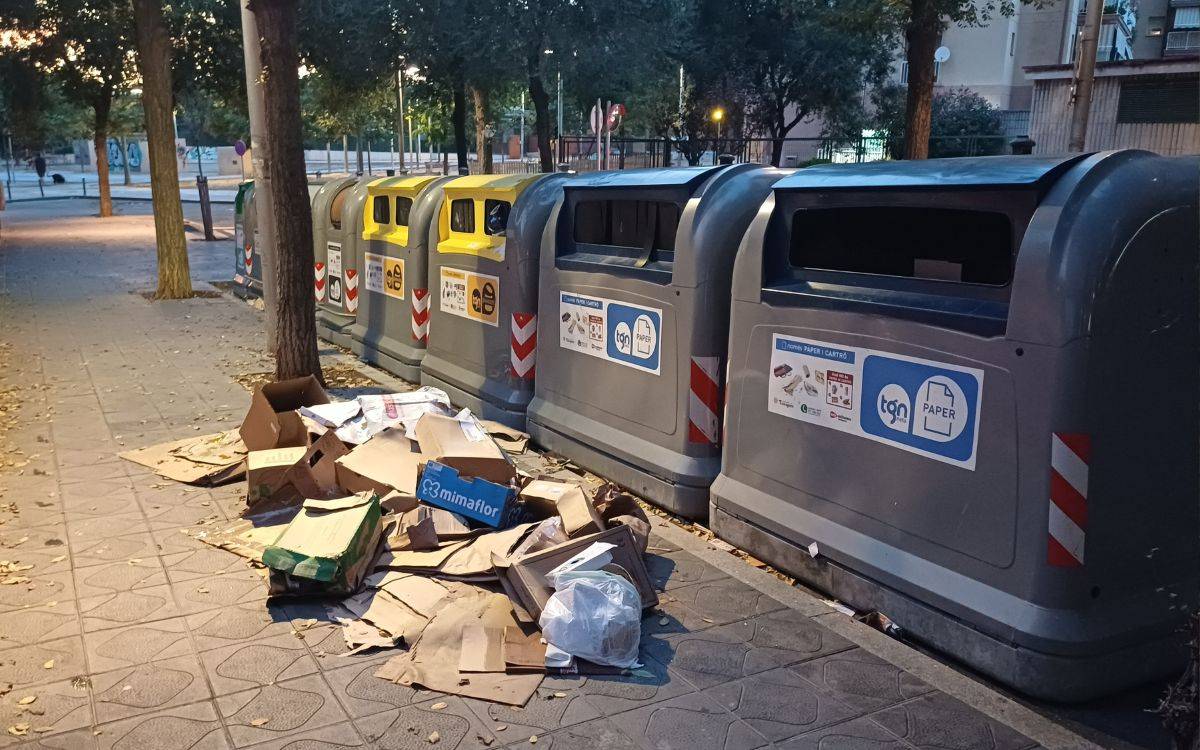 Convoquen una manifestació per denunciar la «brutícia» dels carrers de Tarragona