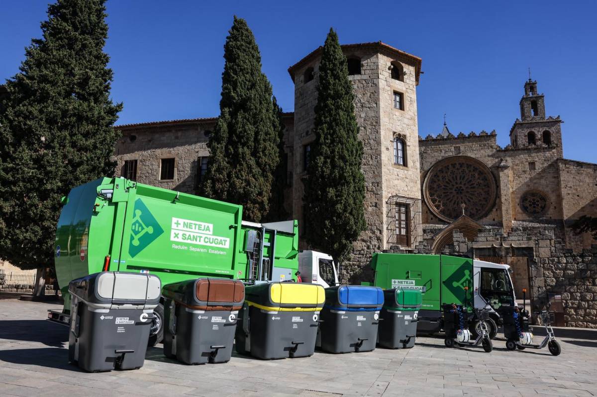 Canvis a Sant Cugat en el sistema de recollida de residus