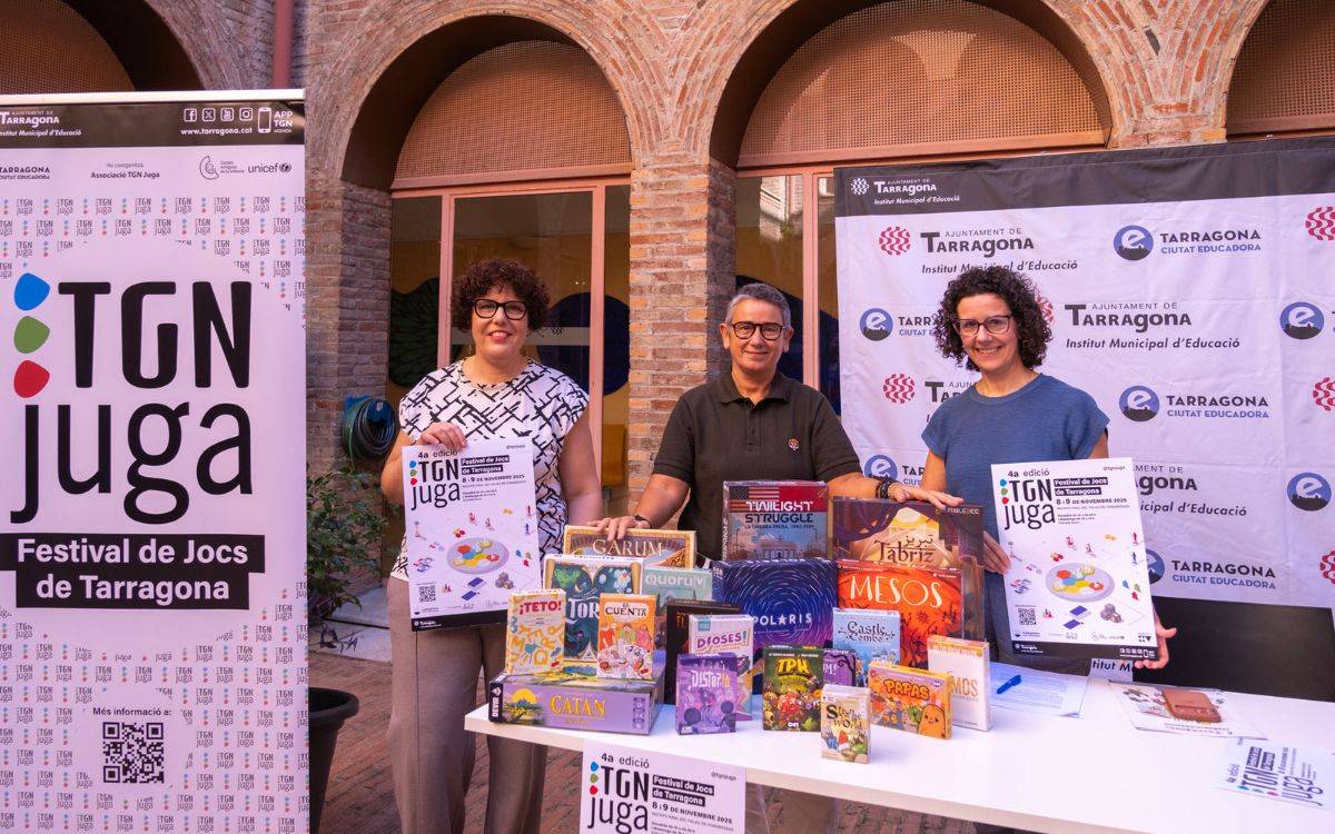 Tarragona presenta la quarta edició del Festival TGN Juga amb més activitats i propostes de joc