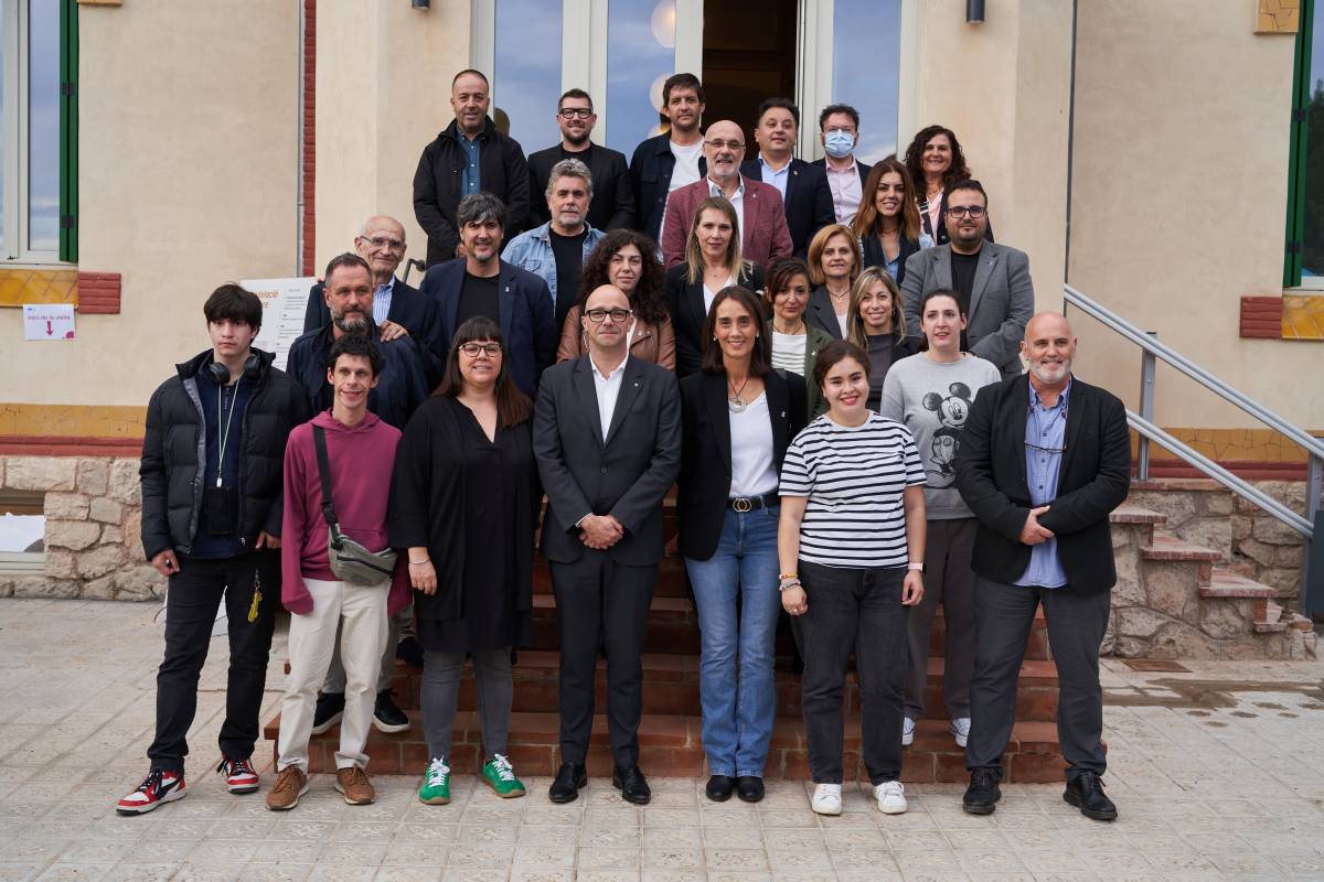 Visita institucional a la Torre del Pont de Castellar - Quin Pascual (Cedida) Visita institucional a la Torre del Pont de Castellar