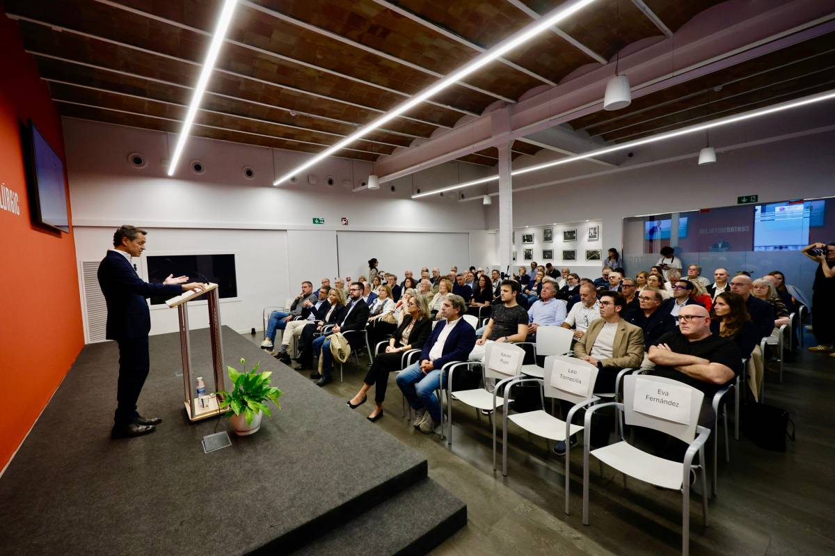 Lluís Matas, portaveu de Junts per Sabadell i tinent d`alcaldessa - JUANMA PELÁEZ Lluís Matas, portaveu de Junts per Sabadell i tinent d`alcaldessa