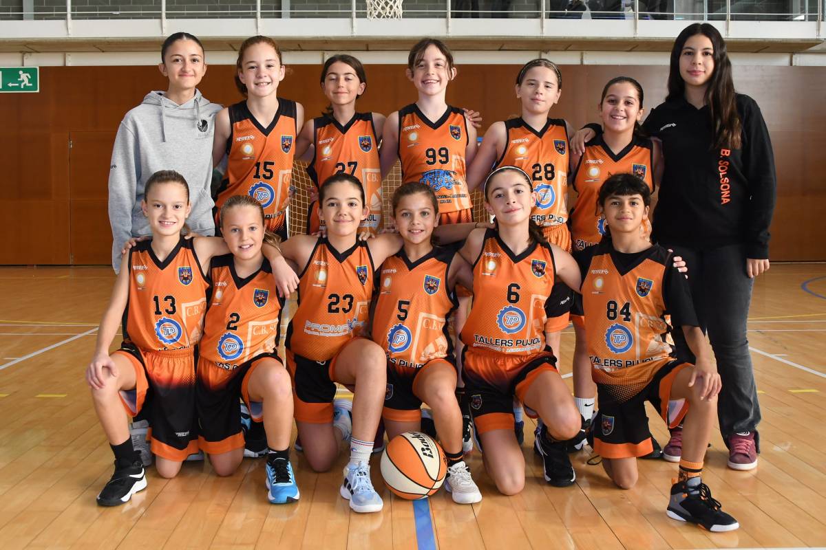 Mini femení CB Solsona - Lluís Closa Mini femení CB Solsona