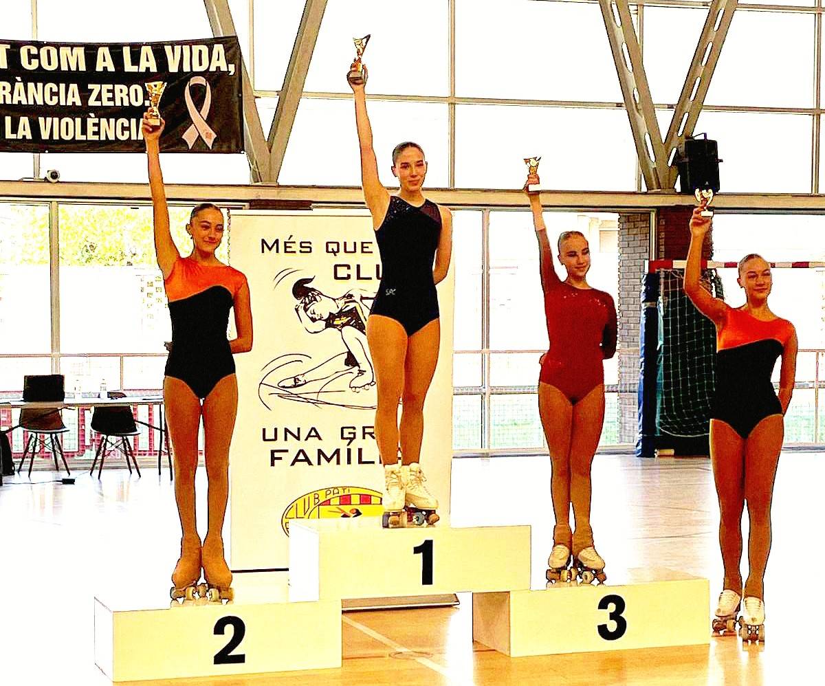 Ares Navarro, del Solsona Patí Club,  campiona del Trofeu Castell de Palafolls