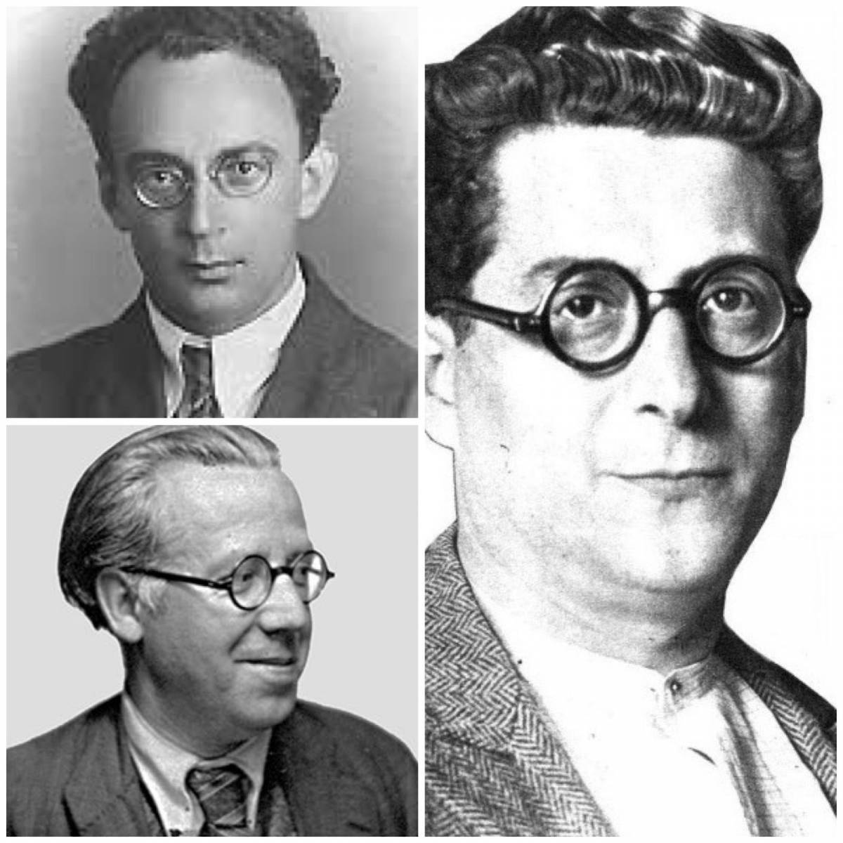 J.Humbret-Droz (IC), José Bullejos (PCE) i Andreu Nin, assistents a les reunions amb Macià, el 1925 - Cedida J.Humbret-Droz (IC), José Bullejos (PCE) i Andreu Nin, assistents a les reunions amb Macià, el 1925