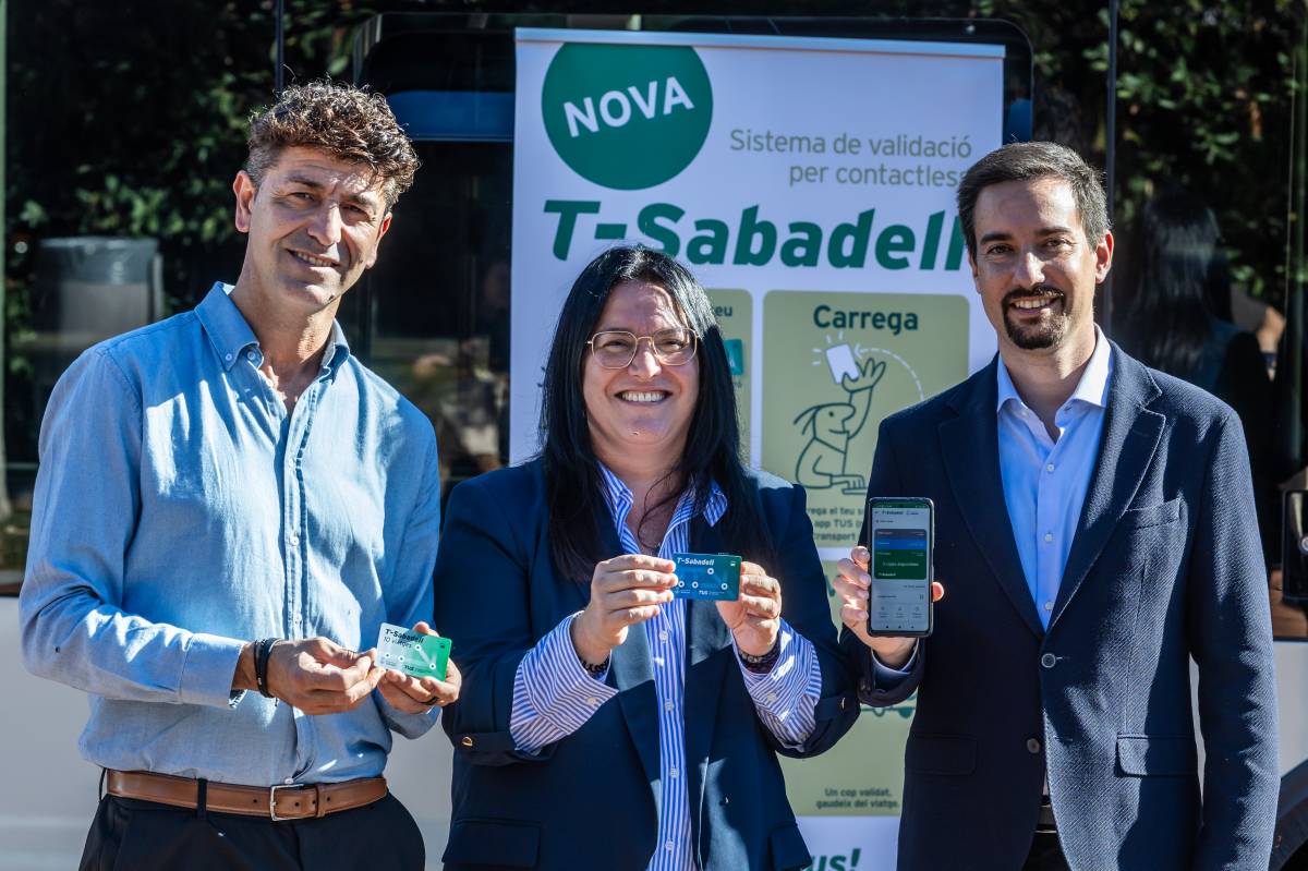 TUS estrenarà la T-Sabadell, un nou sistema de validació sense contacte