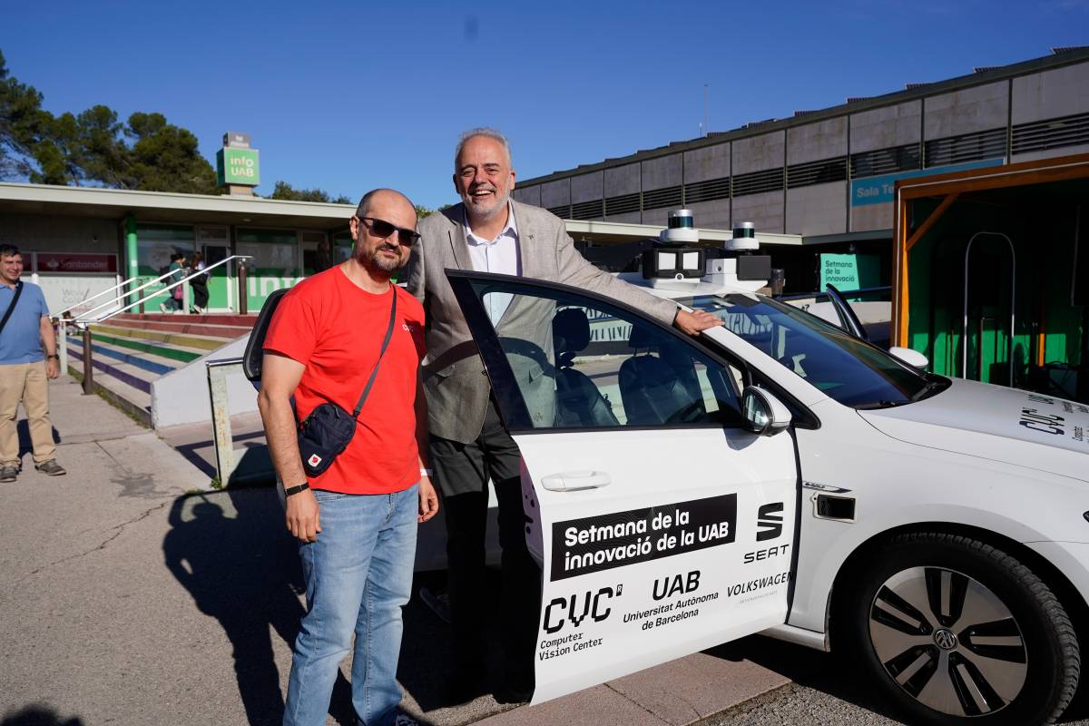 El cotxe autònom de la UAB