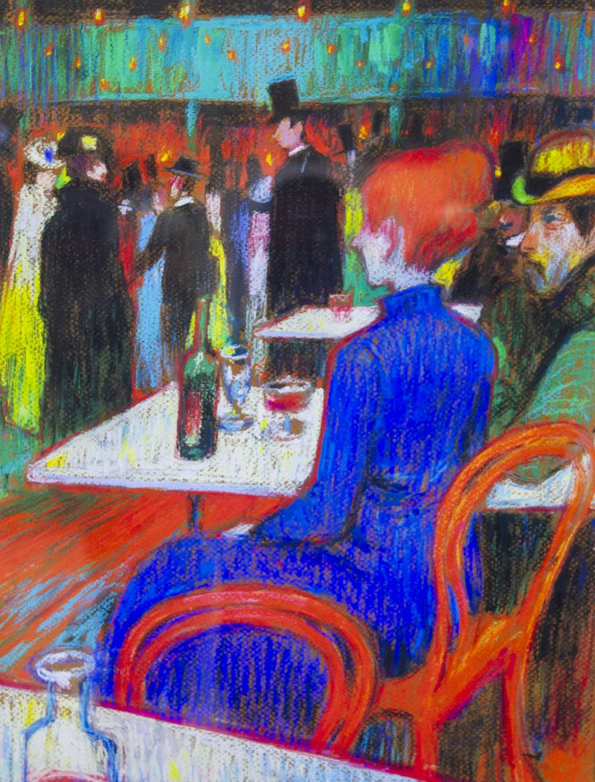 Una de les obres presents a la mostra "Color directe" - Alberto Tallón Una de les obres presents a la mostra "Color directe"