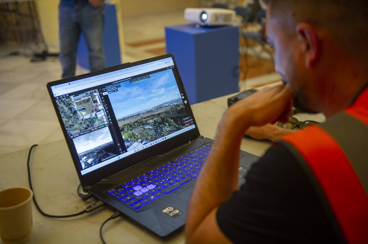 El visual de la càmera del dron - Alberto Tallón El visual de la càmera del dron