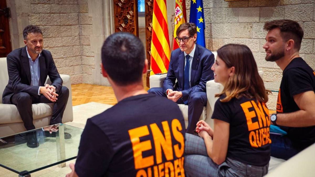 Les tres carpetes que Illa i el Sindicat de Llogateres han discutit en una reunió a Palau