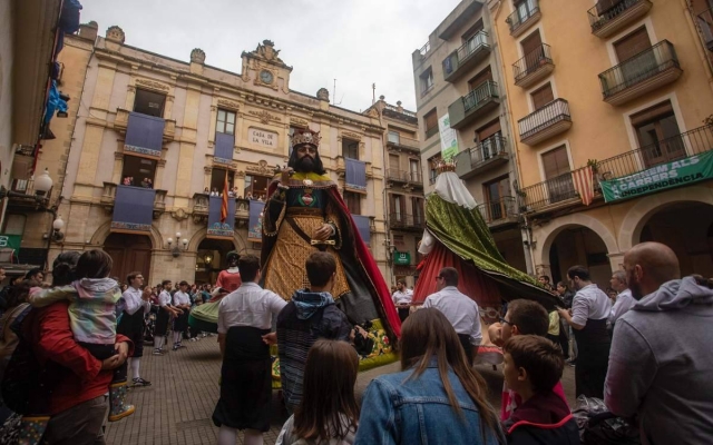 La Fira de Santa Úrsula converteix Valls en Km0 del patrimoni universal casteller