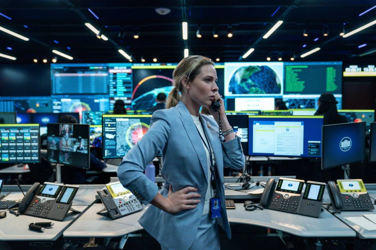 Una de les escenes del film A House Of Dynamite, amb Rebecca Ferguson - Netflix Una de les escenes del film A House Of Dynamite, amb Rebecca Ferguson