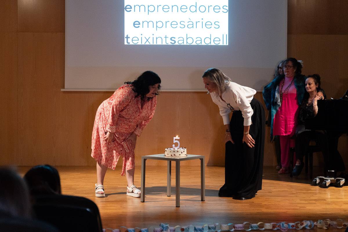 FOTOS | Emprenedores i Empresàries Teixint Sabadell celebra el seu cinquè aniversari