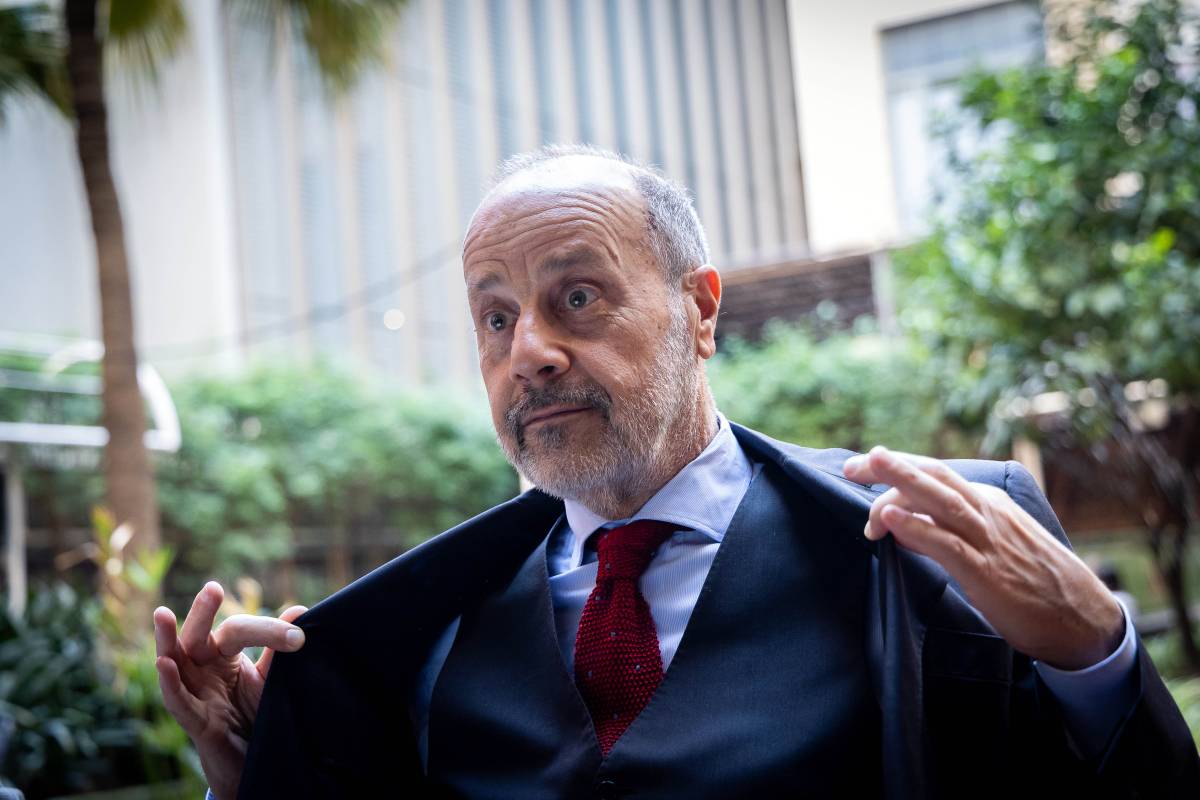 Giovanni Maria Vian, durant l`entrevista amb Nació - Hugo Fernández Giovanni Maria Vian, durant l`entrevista amb Nació