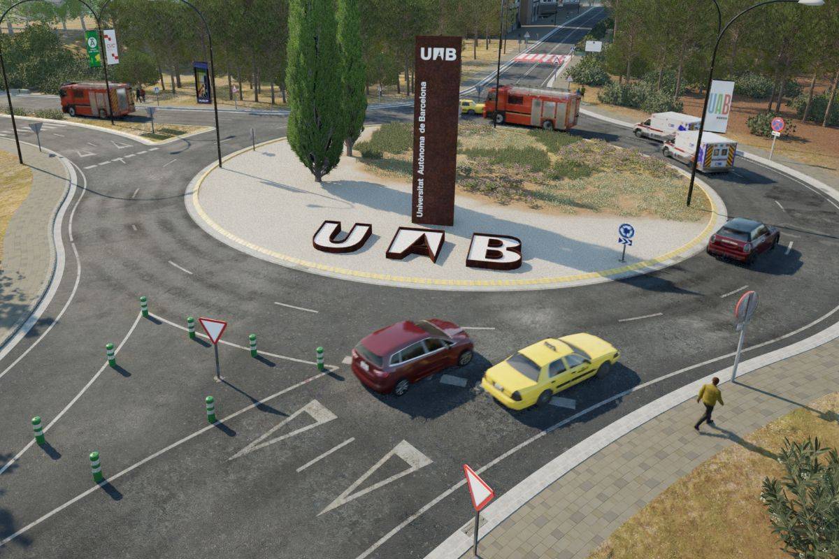 Town-UAB, un entorn urbà per validar la conducció autònoma