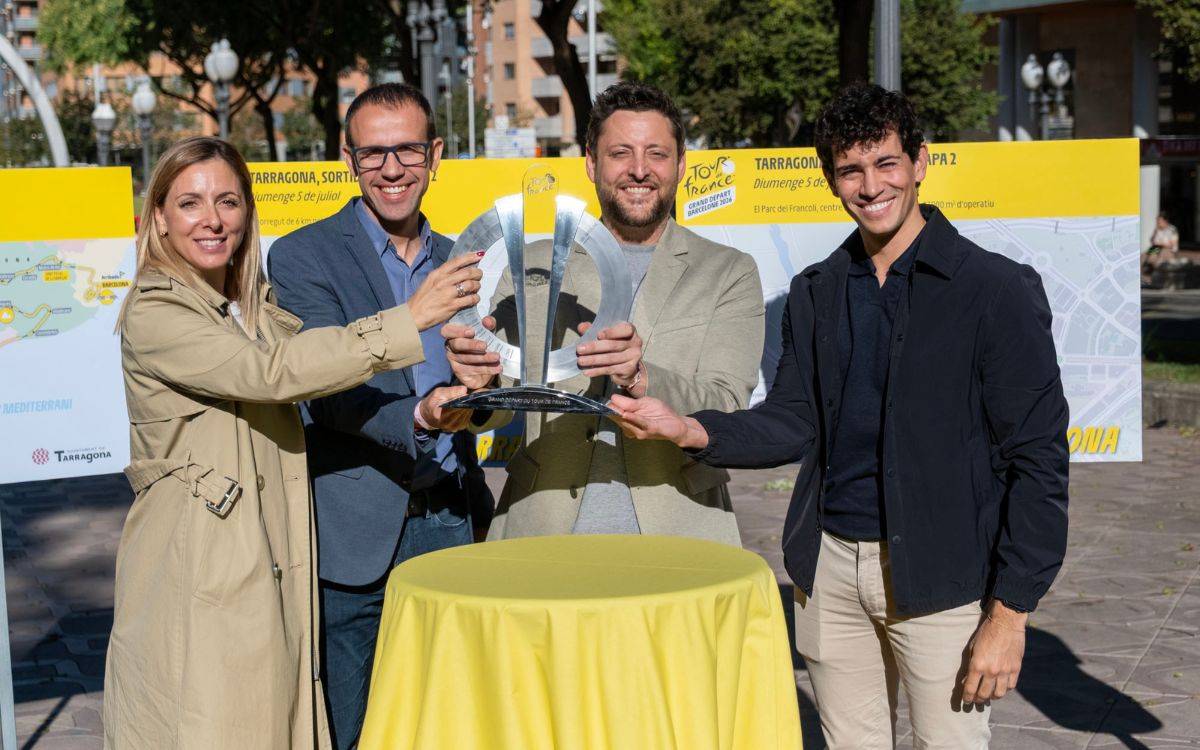 El Tour de França 2026 ja comença a tenyir de groc la ciutat de Tarragona
