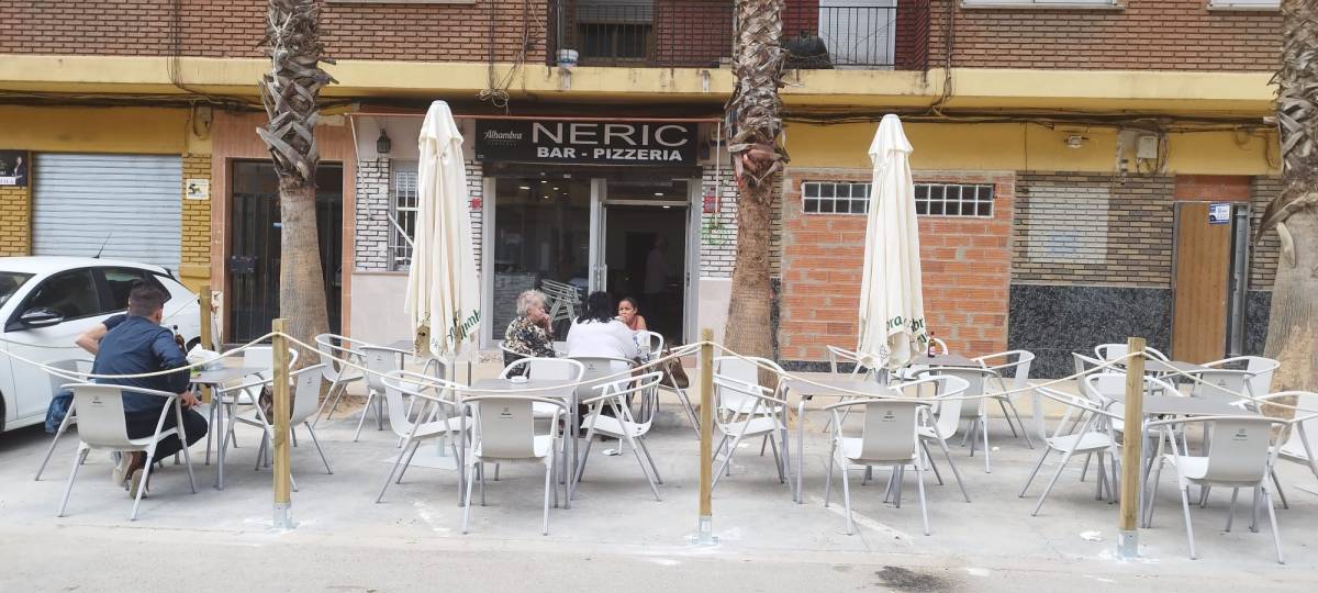 L`exterior del bar Neric després de la reforma - Cedida L`exterior del bar Neric després de la reforma