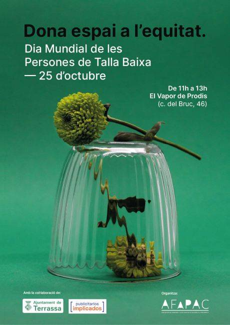 Cartell del Dia mundial de les persones de talla baixa -  Cartell del Dia mundial de les persones de talla baixa
