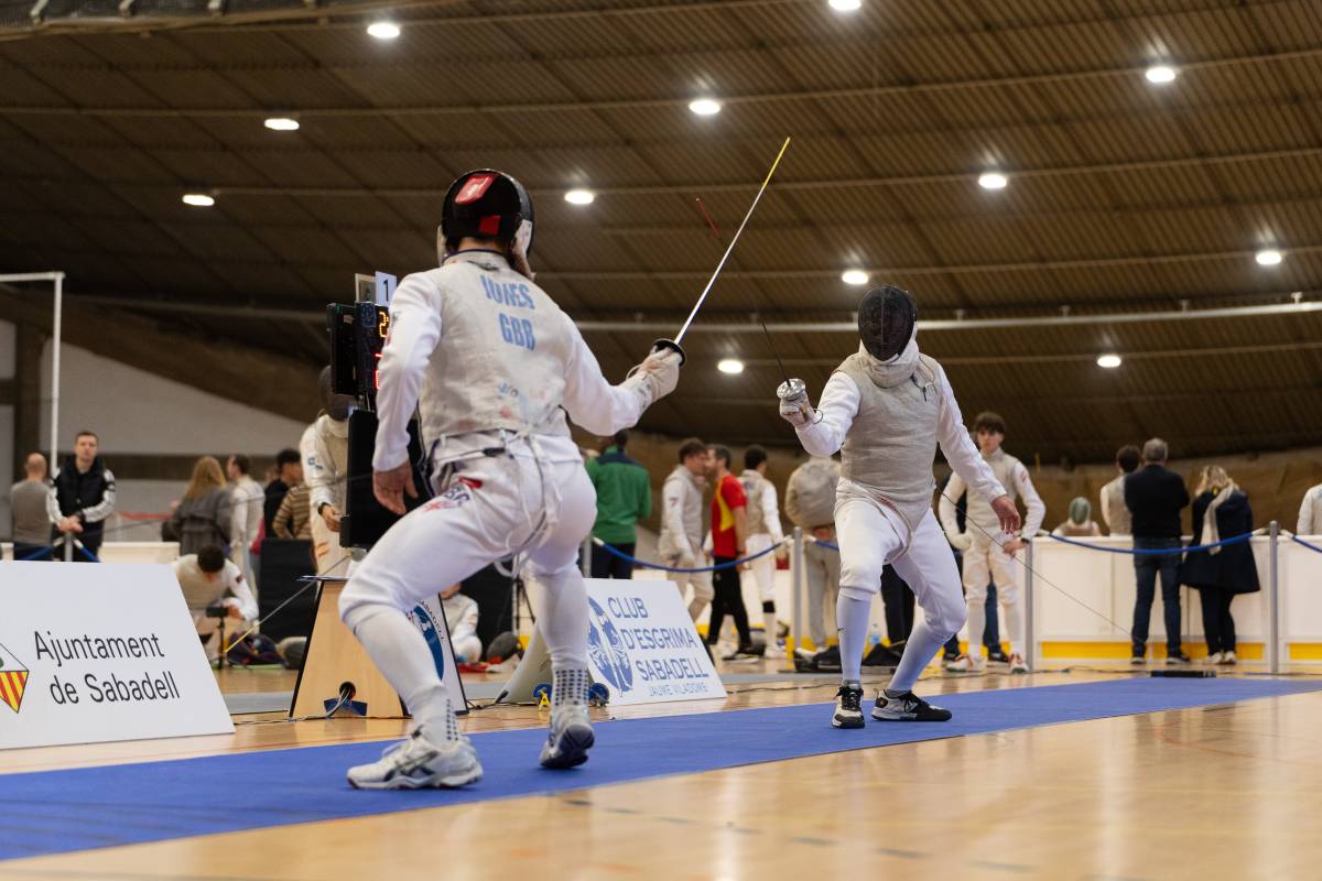 Esgrima de nivell, a Sabadell - David Chao Esgrima de nivell, a Sabadell