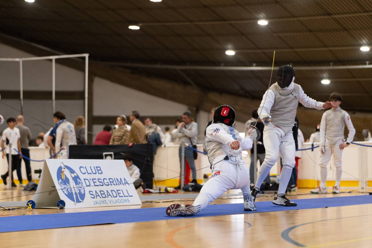 Esgrima de nivell, a Sabadell - David Chao Esgrima de nivell, a Sabadell