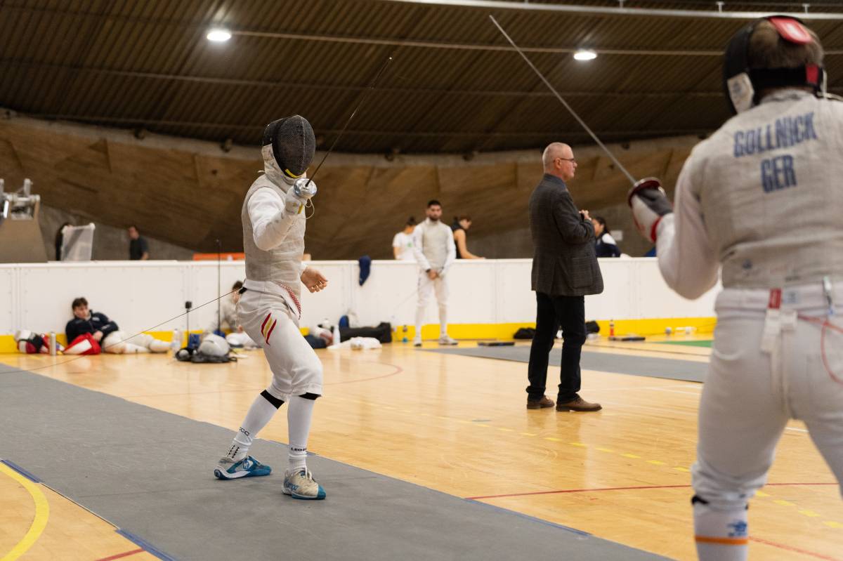 Esgrima de nivell, a Sabadell - David Chao Esgrima de nivell, a Sabadell