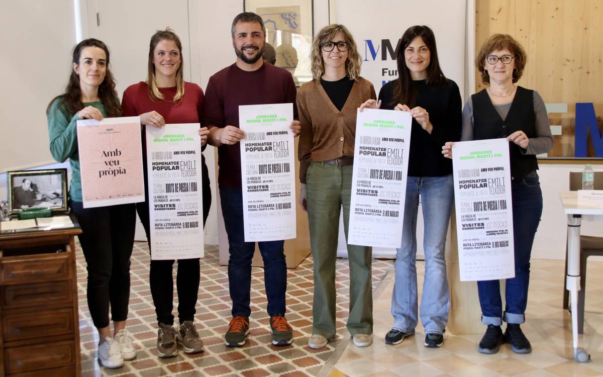 Roda de Ter commemora el 22è aniversari de la mort de Miquel Martí i Pol