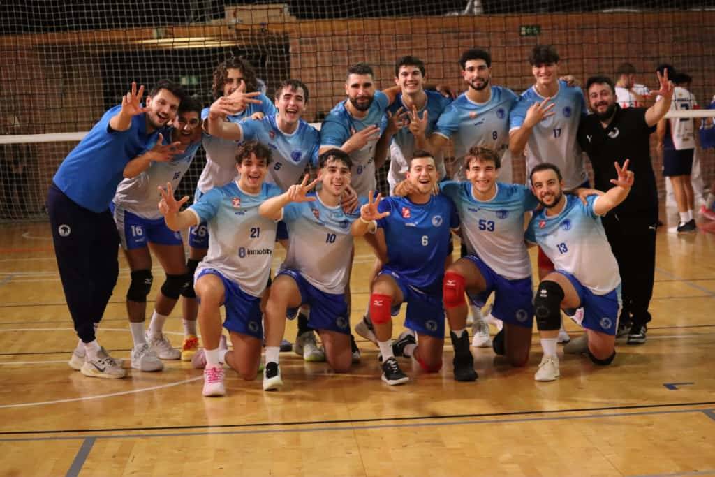 Els sèniors del CNS vòlei tornen a guanyar i allarguen la dinàmica una setmana més