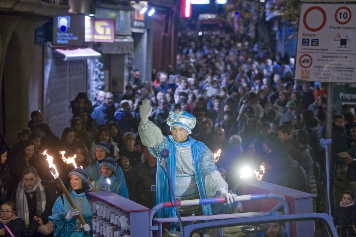 Arribada del Patge Xiu-Xiu a Terrassa al Nadal de 2024 - Nebridi Aróztegui Arribada del Patge Xiu-Xiu a Terrassa al Nadal de 2024