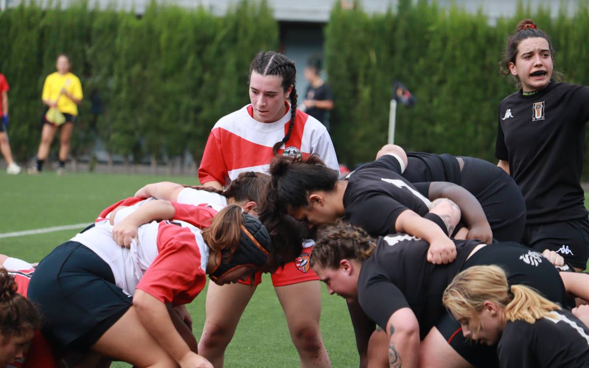 Doble triomf per al Rugby Manresa: primera victòria del sènior masculí i golejada del femení