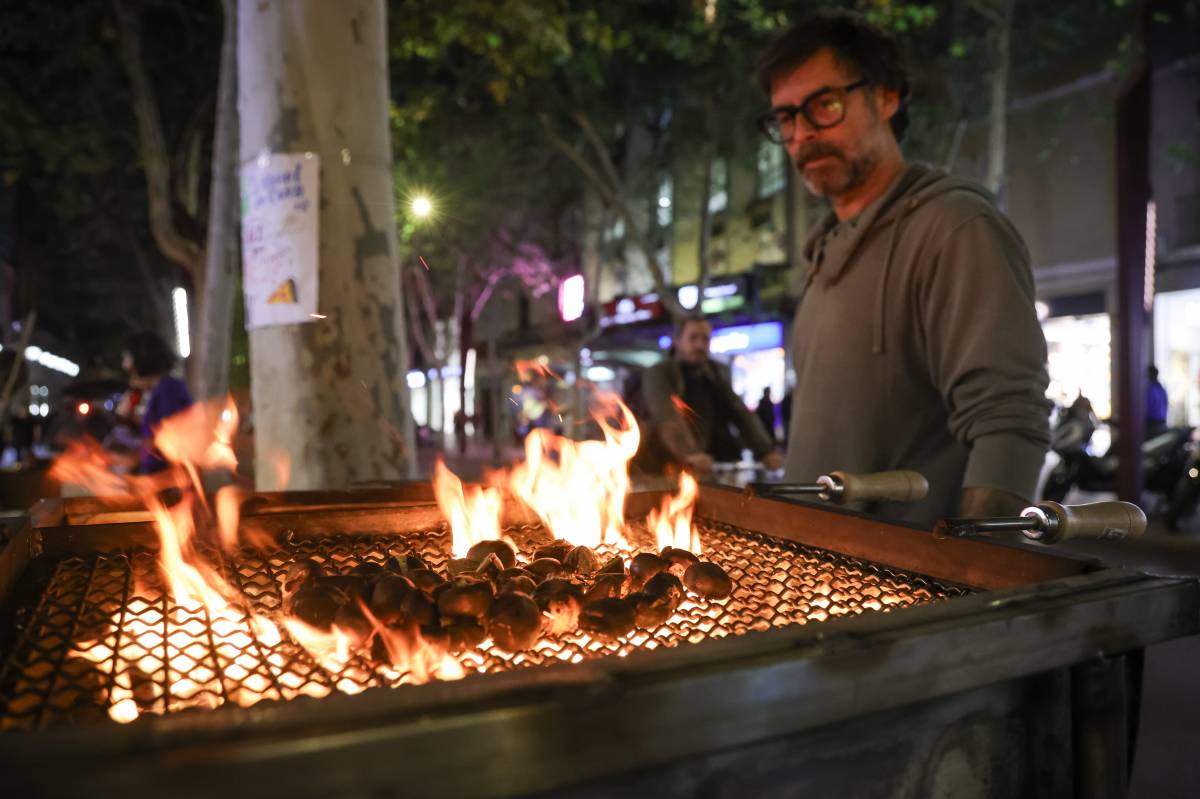On es troba cada parada de castanyes de Sabadell?