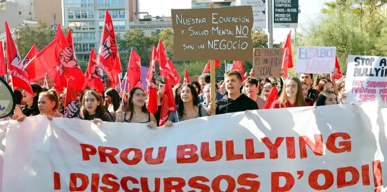 Creixen les alertes per assetjament escolar a Lleida i els estudiants es mobilitzen contra el bullying