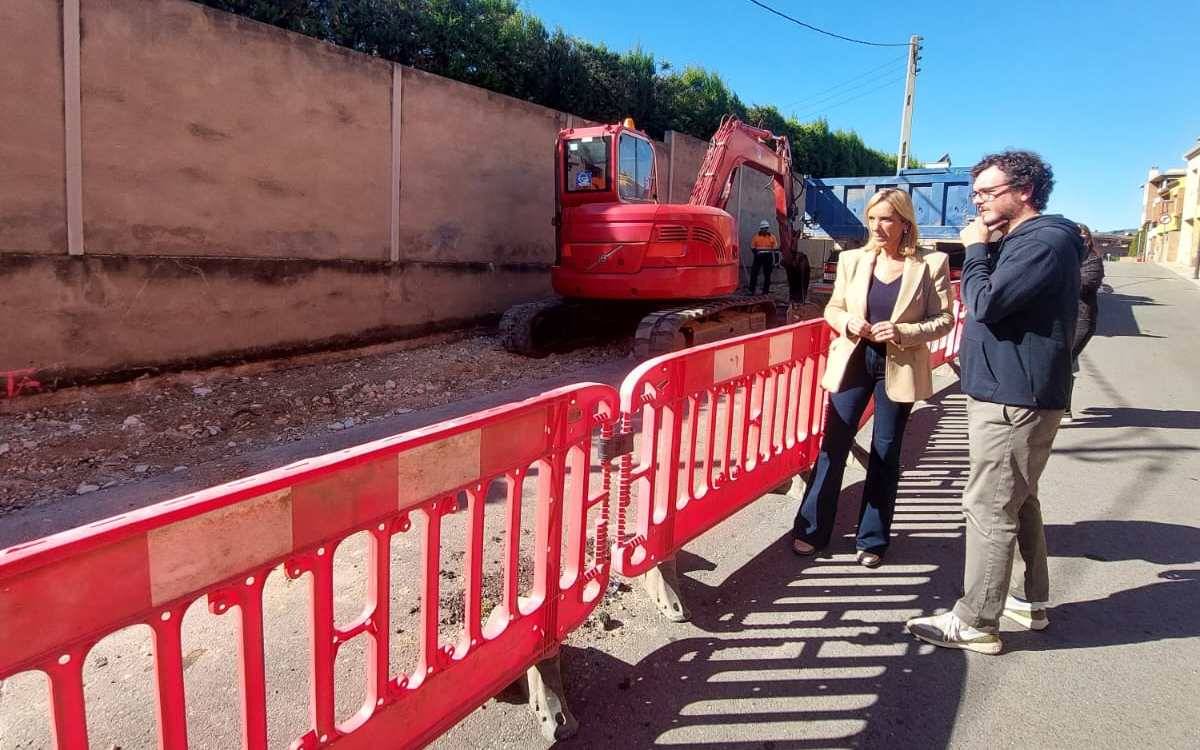 Comencen les obres de millorar del carrer Ametllers del barri de Sant Josep Obrer de Valls