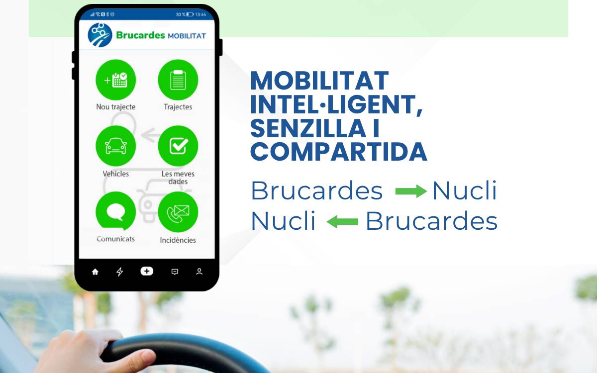 Sant Fruitós estrena l'app «Brucardes Mobilitat» per compartir cotxe entre veïns de la urbanització