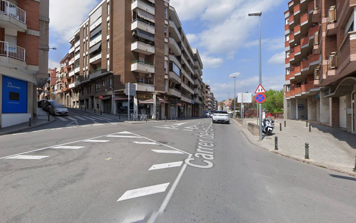 Nova senyalització a la cruïlla dels carrers Bruc, Era Esquerra, Martí Julià i Prudenci Comellas