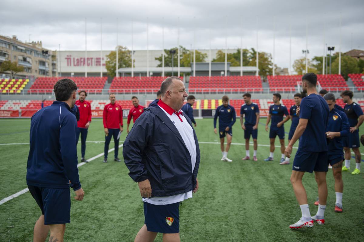 El dia que Oriol Alsina va tornar a fer d'entrenador