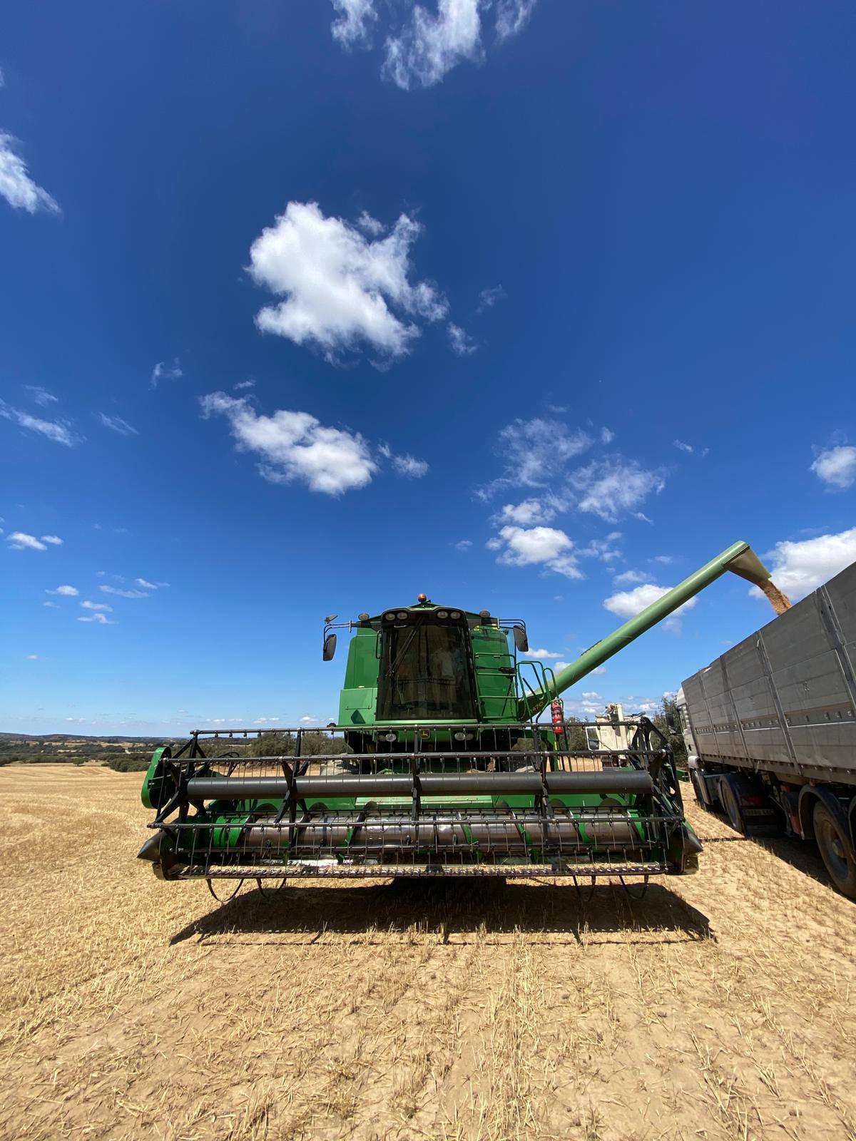 Pràctiques de sega - Escola Agrària  Pràctiques de sega