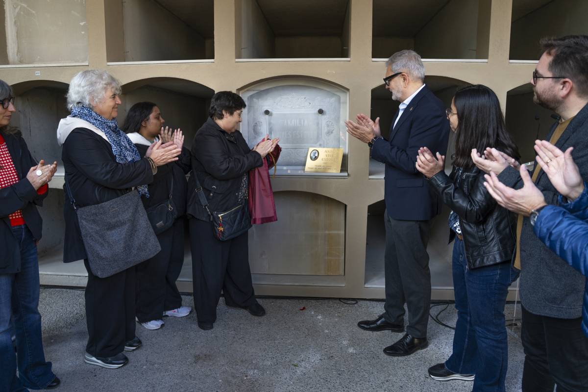 El cementiri de Lleida s’amplia amb 30 nous nínxols i ret homenatge a l’alcalde republicà Antoni Vives