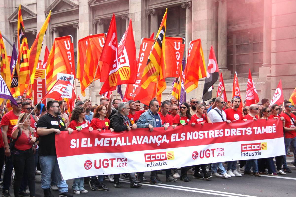 Incidències de mobilitat i logística a Terrassa per la vaga del metall