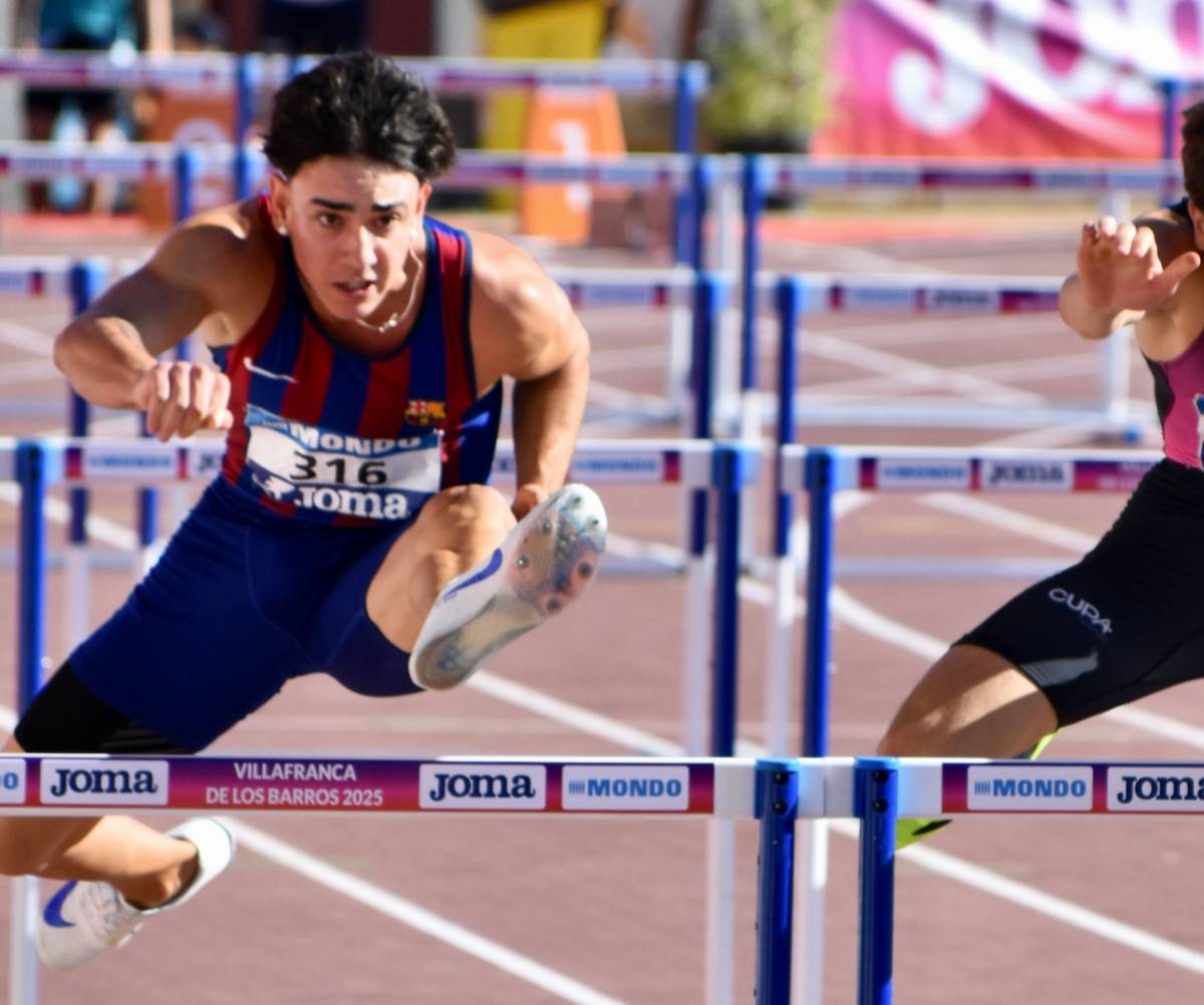 Hugo Hernández, subcampió d’Espanya sub-20 de clubs