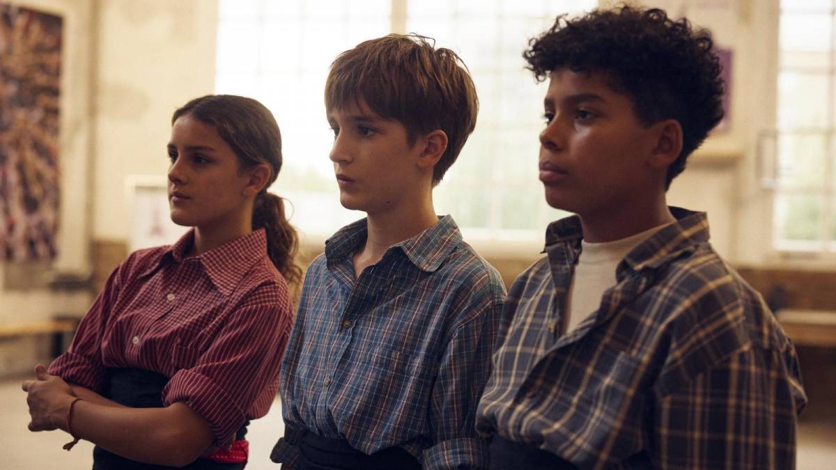 Tres dels protagonistes de Pubertat