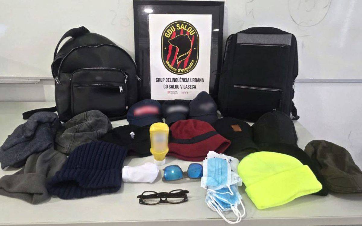 Detenen tres lladres a Vila-seca especialitzats en robatoris amb el mètode de la «taca»
