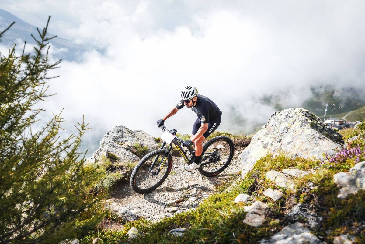 El sabadellenc, en un tram de la Swiss - CEDIDA El sabadellenc, en un tram de la Swiss